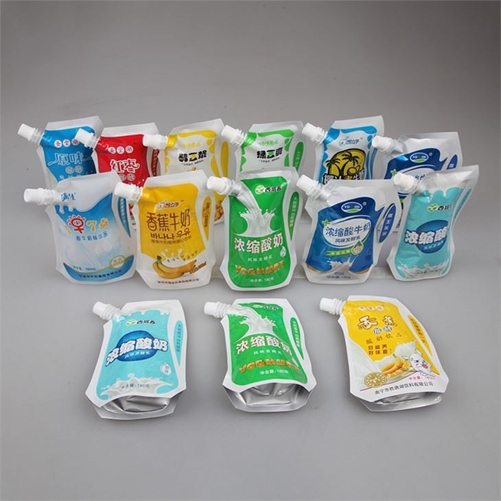 Spout Pouch with Pouch On Corner Spout Pouch with Pouch On Corner